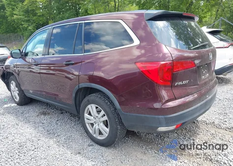 2016 Honda Pilot Lx из США, поврежденный, VIN 5FNYF6H10GB094989